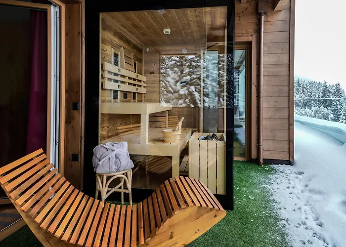 Kitzb Heler Alpenlodge A6 With Private Panoramic Sauna Mittersill
